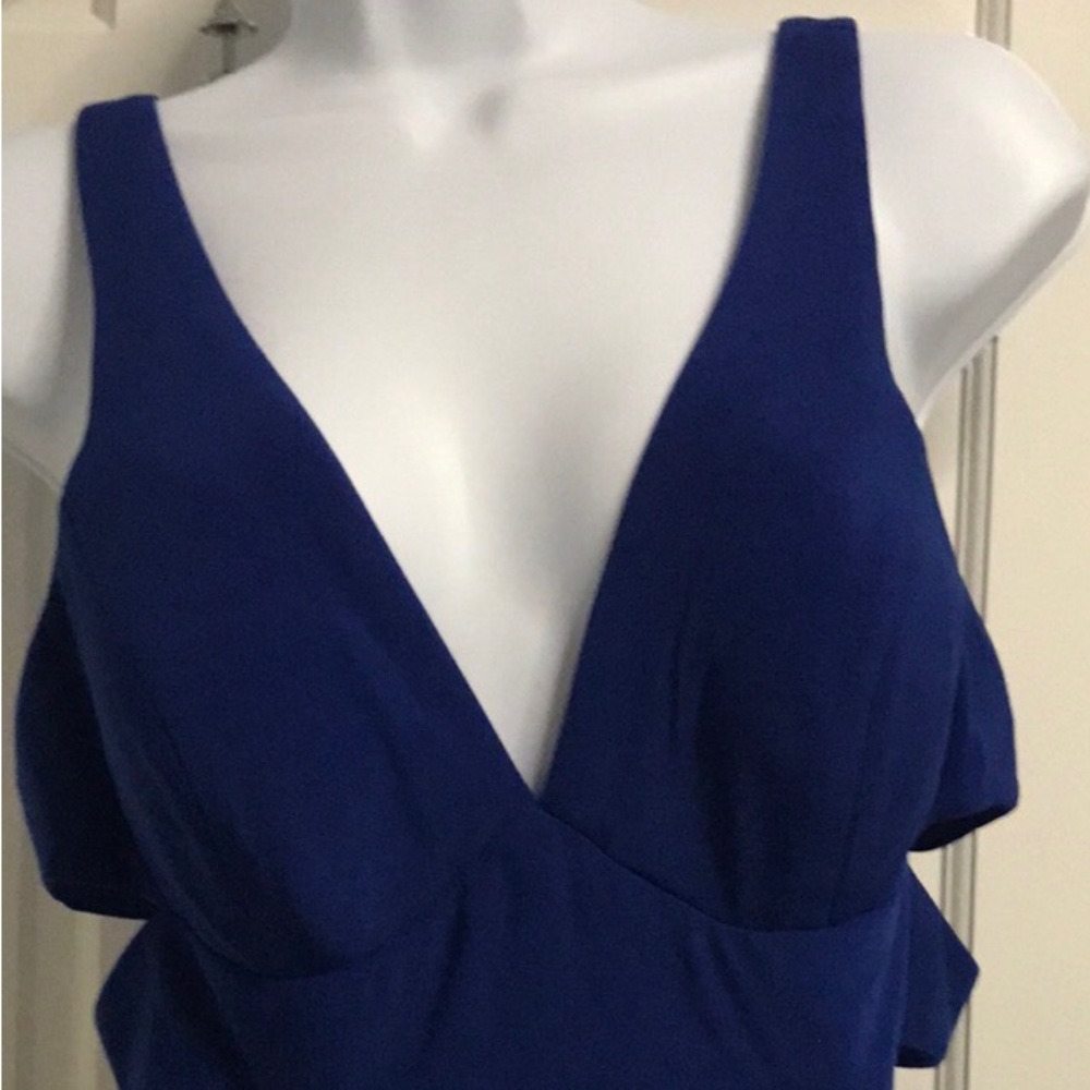 Fabiana Floor Length Royal blue dress